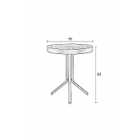 Maze 1 counter table
